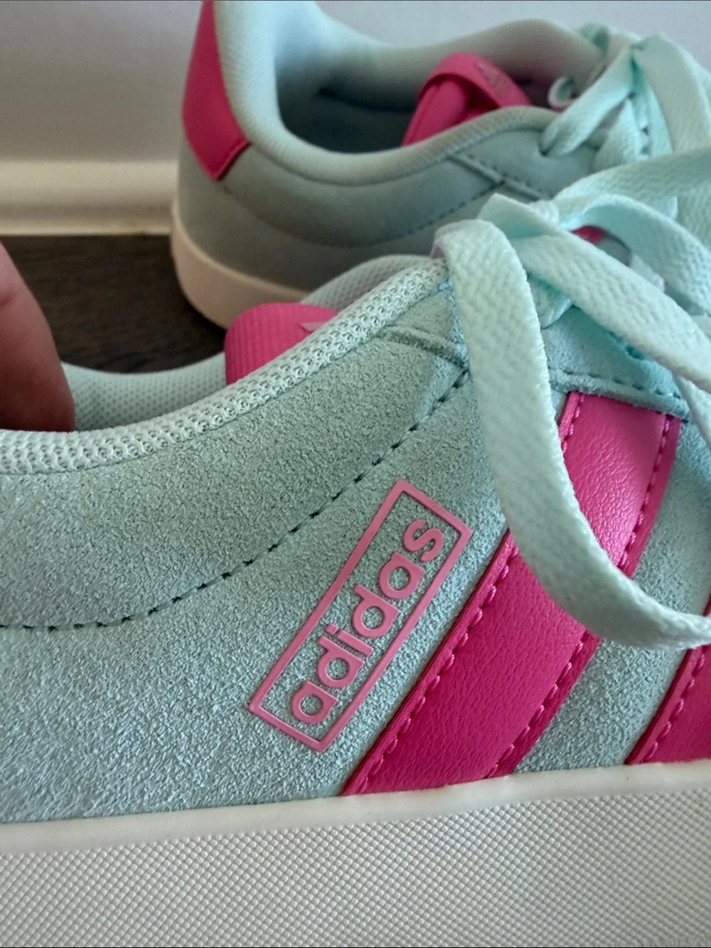 Adidas Women's VL Court 3.0 Halo Mint